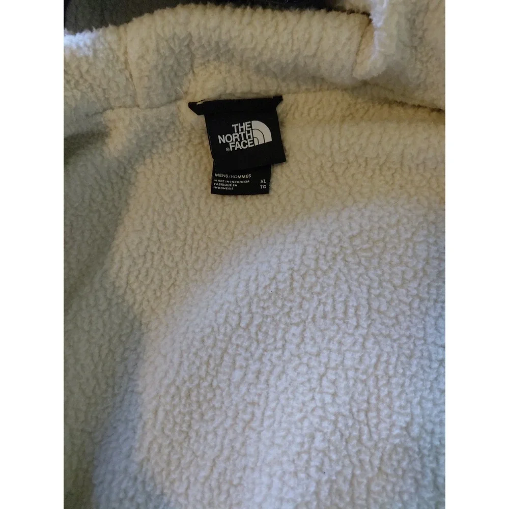 The North Face Campshire Sherpa Lined Hooded Flannel Shirt Jacket Mens XL